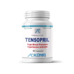 TENSOPRIL-PER PRESSIONE ARTERIOSA contiene una combinazione orto molecolare di ingredienti naturali e ultra puri