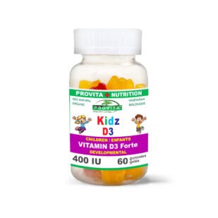 VITAMINA D3 PER BAMBINI-KIDZ D3 Favorisce lo sviluppo di ossa e denti