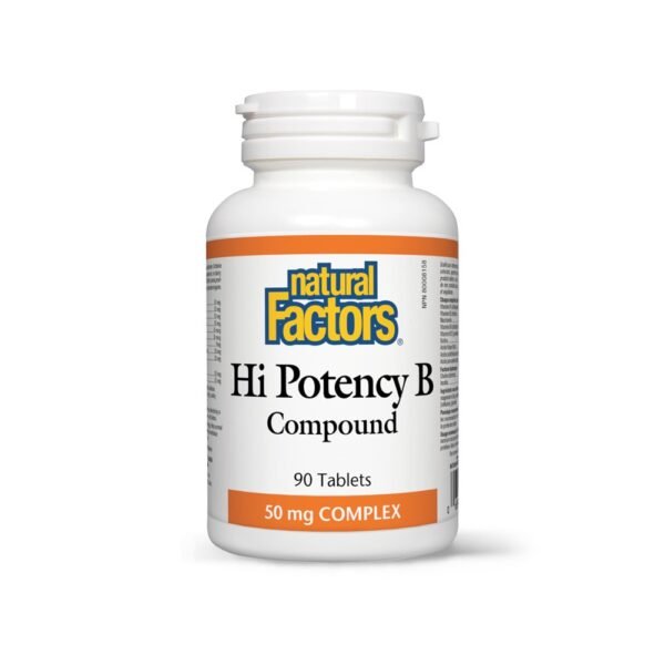 VITAMINA B-SUPER-HI contiene livelli bilanciati in modo ottimale di Vitamine del gruppo B