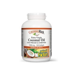 Confezione di integratore EVO Olio di Cocco in capsule, fonte naturale di acidi grassi MCT per energia e benessere metabolico.