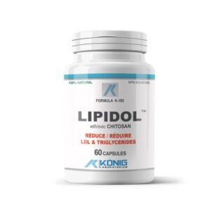 Confezione di Lipidol con Chitosano, integratore per il controllo del colesterolo e l’assorbimento dei grassi.