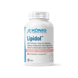 Confezione di Lipidol con Chitosano, integratore per il controllo del colesterolo e l’assorbimento dei grassi.