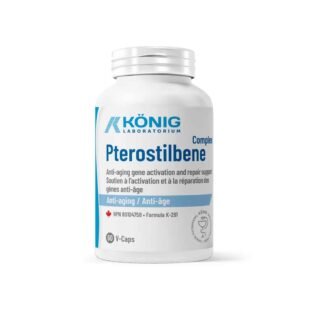 Confezione di Anti Età Pterostilbene, integratore anti-invecchiamento con potente azione antiossidante