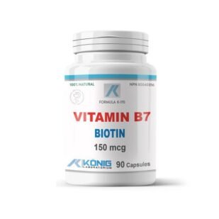 Confezione di integratore Vitamina B7 Biotina, per il supporto di capelli, pelle e unghie