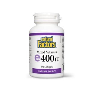 Confezione di Vitamina E 400 IU Mix, integratore con tocoferoli misti per benessere cellulare