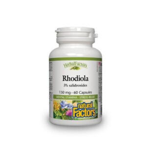 Integratore Rodiola in confezione, a base di Rhodiola rosea per supporto contro stress e affaticamento mentale