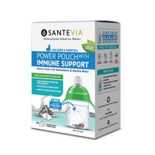 Bustina SANTEVIA Power Pouch per filtrare e mineralizzare l’acqua potabile ovunque