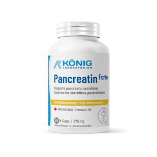 Flacone di Pancreatin Forte integratore di enzimi digestivi