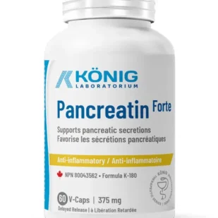 Pancreatin Forte integratore con enzimi pancreatici naturali per favorire la digestione e ridurre gonfiore addominale