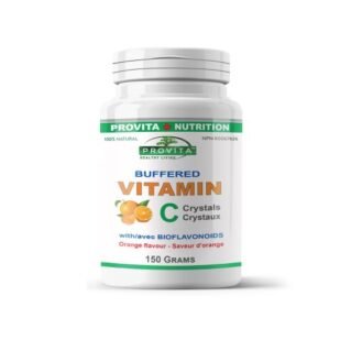 Confezione di Vitamina C in cristalli, integratore 100% solubile per difese immunitarie e benessere