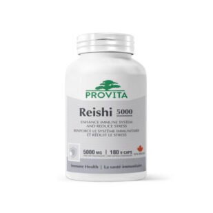 Integratore Fungo Reishi 5000 per difese immunitarie e benessere generale