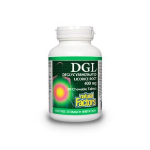 Confezione di integratore DG – Liquirizia Deglicirrinata, supporto digestivo e lenitivo senza effetti pressori.