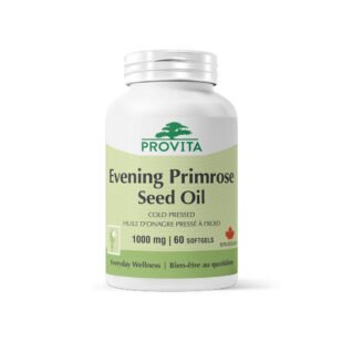 Olio di Enotera Canadese Omega 6 – Integratore naturale per il benessere della pelle, equilibrio ormonale e salute cardiovascolare