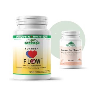 PULIZIA DELLE ARTERIE-FORMULA FLOW CON AMINOACIDI contiene una miscela sinergica di 9 Aminoacidi