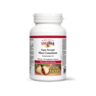 Flacone Maca Concentrato e Ginseng Coreano integratore naturale energia e vitalità
