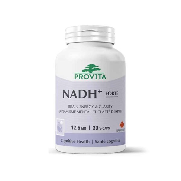 NADH+ Con CoQ10 in capsule, potente integratore per aumentare l'energia, migliorare la concentrazione e supportare la salute cellulare e cardiovascolare