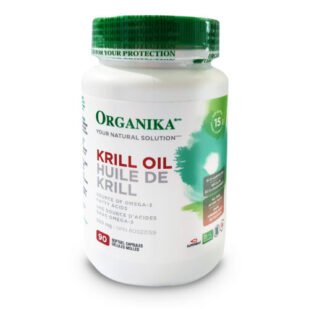 Flacone di Olio di Krill antartico in capsule molli, ricco di Omega-3 EPA e DHA
