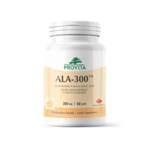 Confezione di Acido Alfa Lipoico ALA 300 mg – integratore antiossidante e di supporto metabolico