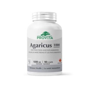 Confezione di Agaricus 1000 – integratore a base di fungo medicinale Agaricus blazei per il supporto immunitario e antiossidante