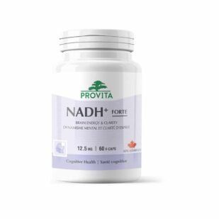 NADH+ Con Coenzima Q10 ad alta biodisponibilità per energia cellulare, supporto mentale e benessere generale