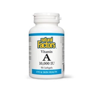 Confezione di integratore Retinolo – Vitamina A liposolubile, utile per la salute di pelle, vista e sistema immunitario.