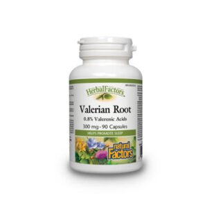 Confezione di estratto standardizzato di valeriana, integratore naturale per stress e insonnia