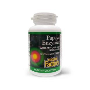 Confezione di Enzimi Digestivi con Amilasi e Bromelina – integratore per migliorare digestione e assorbimento