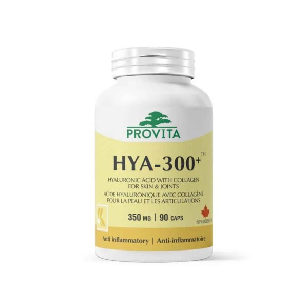 Confezione di Acido Ialuronico HYA-300 – integratore per pelle, articolazioni e anti-invecchiamento