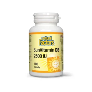 Flacone Vitamina D3 2500 UI integratore per ossa e immunità