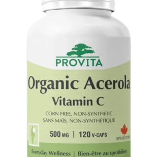 Integratore naturale di Acerola Organica ricca di Vitamina C per il sistema immunitario